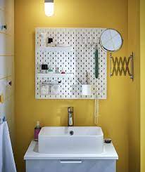7 times this ikea storage board saved our lives skadis is on sale too ikea bathroom accessories modern bathroom decor ikea storage