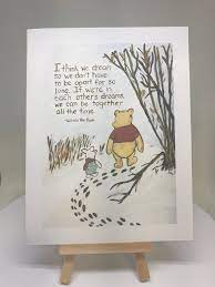 Winnie The Pooh And Piglet Being Together Card Classic Pooh Etsy Winnie The Pooh Quotes Pooh Quotes Winnie The Pooh