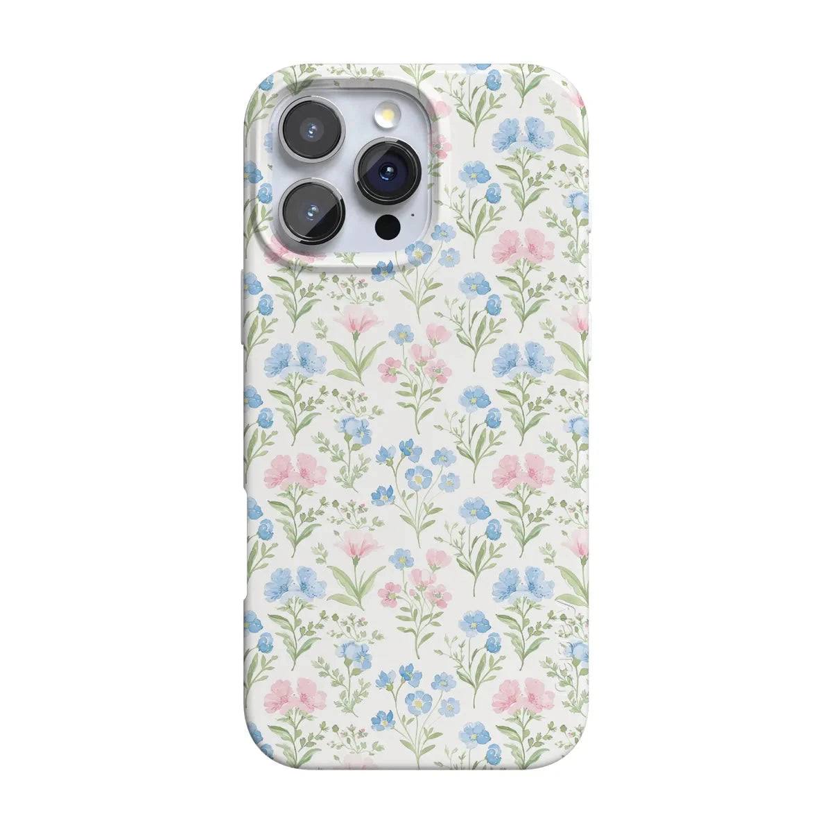 Casely iPhone 16 Pro Compatible with MagSafe Pastel Garden | Sunday Best Case Classic + MagSafe