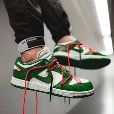 Nike Off White X Dunk Low Pine Green Ct0856 100 In 2020 Nike Fashion Shoes Sneakers Outfit Summer Fashion Shoes