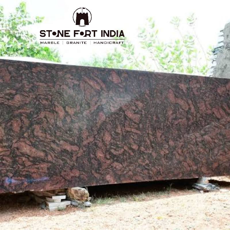 Baghera Brown Granite Liner Polish Slabs product image