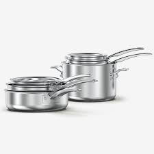 Check spelling or type a new query. 11 Piece Stainless Steel Nesting Cookware Set