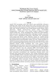 projek strategi lautan biru antara jkns, kerajaan negeri sembilan dan pelbagai agensi kerajaan dan swasta boleh. Pdf Pendekatan Blue Ocean Strategy Untuk Meningkatkan Strategi Pelayanan Obat Di Apotek K 24 Studi Kasus Apotek K 24 Antapani Amin Iman Academia Edu