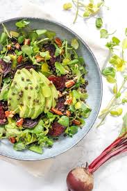 Watercress Beetroot And Avocado Salad Recipe Avocado Salad Lentils Watercress