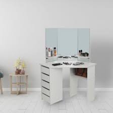 Table set makeup vanity dressing table with 3 colors lighted mirror, 1 storage cabinet & 2 drawers, dressing makeup table with cushioned stool, for girl, women, dresser desk for bedroom, brown. China Small Dressing Table With Drawers Wardrobes With Dressing Table Cabinet China Bedroom Dresser Vanity Table