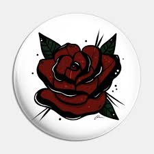 Discover over 757 of our best selection of 1 on aliexpress.com with. Red Rose Tattoo Red Rose Tattoo Pin Teepublic De