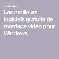 Les Meilleurs Logiciels Gratuits De Montage Video Pour Windows Montage Video Gratuit Logiciel Gratuit Logiciel