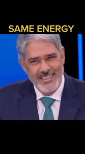 When William Bonner and Gretchen Have the Same Energy