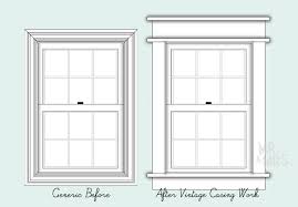 Diy Craftsman Style Window Trim Craftsman Window Trim Interior Window Trim Window Trim Exterior