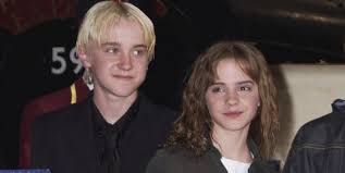 The two stars met on the set of the first harry potter movie, which hit theaters in november of 2001. Tom Felton Posts Video Of Emma Watson On The Harry Potter Set