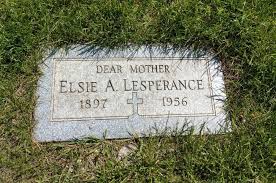 Elsie A Foster Lesperance (1897-1956)