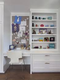 Oftentimes, there is an awkward space at the top of staircases that is perfect for the creation of a study area. Small Kids Bedroom Design Ideas Pictures Remodel And Decor Built In Desk Kids Room Desk Small Kids Bedroom