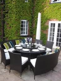 A high quality 60 inch round table when closed. Large Round Outdoor Dining Table Ideas On Foter