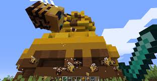 Bee box is a craftable 1x1 block used to house bees. I Made A Giant Beehive In Minecraft This Is My First Time Posting A Build Minecraft