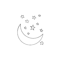 Moon And Stars Moon And Star Tattoos Star Tattoos Moon Star Tattoo