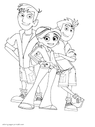 Maybe you would like to learn more about one of these? Wild Kratts Coloring Pages For Kids Coloring Home