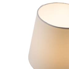 Superbe abat jour cylindrique à imprimé original ! Lampadaire Design Avec Trois Abat Jour En Textile Lima Meinelampe