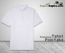 Promosyon Polo Yaka T Shirt Beyaz Polo Tisort