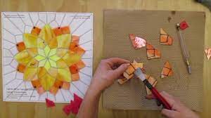See more ideas about stained glass, glass, mosaic glass. A Time Lapse Of The Making Of A Stained Glass Mosaic Flower By Kasia Mosaics Youtube