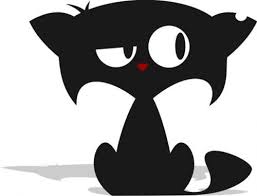 cartoon street cat medium by miaaudote tagged cat black kitty miaaudote palmas tocantins brasil pet gato vira lata adote adocao anim cat art art cartoon cat