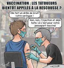 La présentation aura lieu dans quelques jours, mais nous n'aurons visiblement pas à atten Sebastien On Twitter Covid 19 Covid Vaccin Tatouage Dessin Humour Humournoir