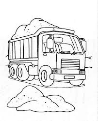They're great for all ages. Dump Truck On Working Site Coloring Page Kids Play Color