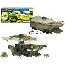 The little rivets along the armor plating, the swivel gun turret, driver compartment, etc. G I Joe Movie Pit Mobile Headquarters Playset Walmart Com Walmart Com