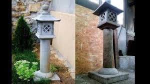 I decided i wanted a japanese lantern. Making An Asian Yunoki Concrete Lantern Youtube Diy Outdoor Decor Japanese Stone Lanterns Lanterns