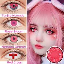 Eye care contact lense, taguig. Buy Different Anime Characters Cosplay Eye Contact Lenses 7 Colors Cosplay Accessories