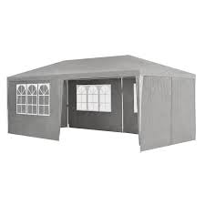 Partyzelt Zelt Grau 3x6 Incl 6 Seitenteile Kostenloser Versand Partyzelt Zelten Pavillon