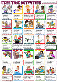 Free Time Activities Interactive And Downloadable Worksheet You Can Do The Exercises Online Or Downl Free Time Activities Time Worksheets Activities For Teens
