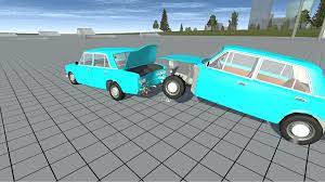 Simple car crash physics simulator mods