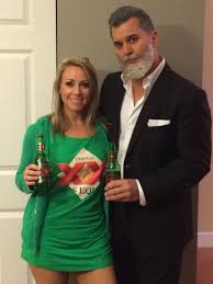 The Most Interesting Man In The World Dos Equis Costume Fun Couples Costume For Ha Cute Couple Halloween Costumes Couple Halloween Costumes Couples Costumes