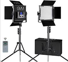 Gvm Led Video Light Kit 2 Pack Dimmable Bi Color Aluminum Alloy Body Led Panel Light With Wireless Controller For Studio Youtube Video Photography Lighting Kit 896s B2l B07l96m3z1 Amazon Price Tracker
