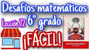 Paco el chato es una plataforma independiente que ofrece. Desafios Matematicos Sexto Grado Leccion 21 Paginas 39 Y 40 Cuantas Y De Cuales