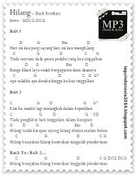 Bm f#m g d kemanusiaan telah lama hilang. Chord Guitar Hilang Black Brothers