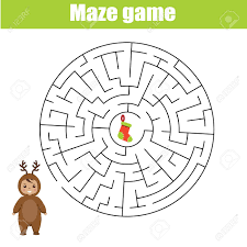 También puedes imprimir tu dibujo. Juego De Laberintos Para Ninos Ayuda Al Nino A Atravesar El Laberinto Y Encuentra Una Caja De Regalo Tema De Navidad Ilustraciones Vectoriales Clip Art Vectorizado Libre De Derechos Image 66753413