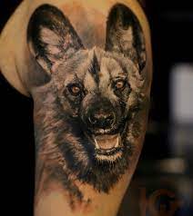 Awesome African wild dog tattoo done by Iwan Yug | African wild dog, Dog  tattoos, Dog tattoo