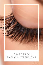 Brushing the lashes every day is a must if. Cleaning Eyelash Extensions In 4 Super Simple Steps