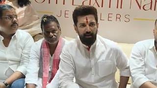विपक्ष पर बरसे चिराग पासवान, देश में अराजकता फैलाने के लगाए आरोप | Union Minister Chirag Paswan says Opposition wants to burn India like Europe