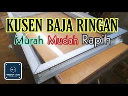 Ada banyak alasan pemilik hunian mempercayakan rangka kanopi kepada bahan baja ringan. Cara Membuat Kusen Dari Baja Ringan Kusen Pintu Kusen Bouvenlight Kusen Jendela Youtube Di 2020 Kusen Pintu Kusen Jendela Jendela