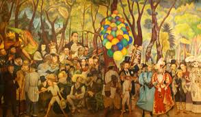 Sueño De Una Tarde Dominical En La Alameda Central Ficha Tecnica Mural Sueno De Una Tarde Dominical En La Alameda Central Murales Diego Rivera Produccion Artistica