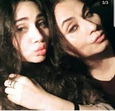 Pakistani Film Star& Singer Salma Agha and her Daughter Sasha