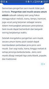Seni musik adalah pengelompokan musik ke arah musik klasik atau sejenisnya yang memiliki nilai historis yang dapat ditemukan dalam jenis musik itu sendiri. Jelaskan Pengertian Seni Musik Brainly Co Id