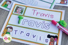 So easy to create as a resource for home or the classroom and plenty of fine motor, gross motor and thinking skills involved as they learn. This Is What You Need To Make Name Practice Motivating Name Activity Mats Early Learning Ideas