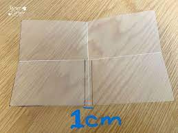 クリアホルダー1枚で作れるマスク収納ケース マスク マスクケース 作り方 手作り 小物