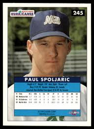1992-93 Fleer Excel #245 Paul Spoljaric