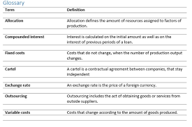 Glossary In A Dissertation - Research Prospect