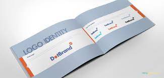 Download Free Brand Book Template Cool Blue On Behance