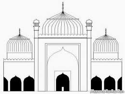21 gambar mewarnai masjid sederhana untuk paud/tk gambar via gambarpedia.org. Contoh Gambar Mewarnai Gambar Bedug Kataucap
